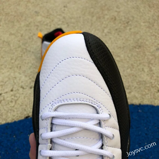 Air Jordan 12 25th Anniversary Black White Yellow DR8887-100