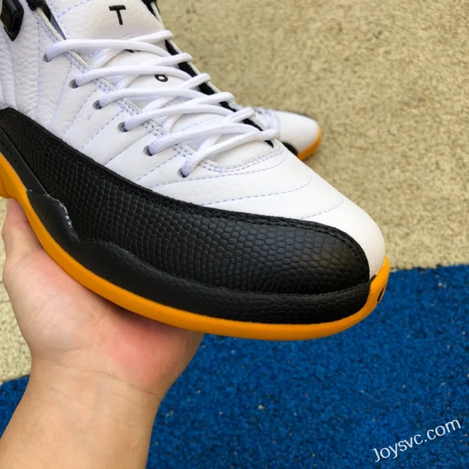 Air Jordan 12 25th Anniversary Black White Yellow DR8887-100