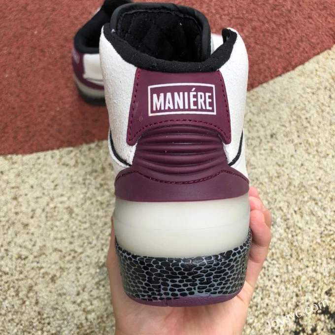 A Ma Maniere x Air Jordan 2 DJ4375-160 Black Wine