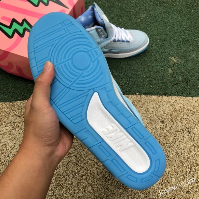 J Balvin x Air Jordan 2 DQ7691-419 Sky Blue