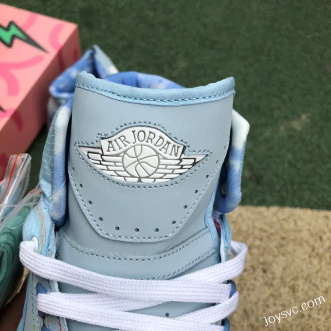 J Balvin x Air Jordan 2 DQ7691-419 Sky Blue