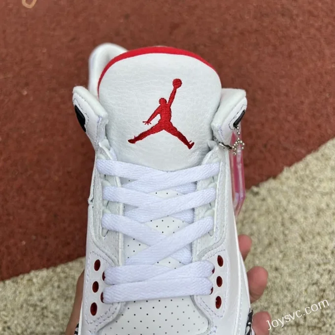 Air Jordan 3 Katrina 136064-116 White Red