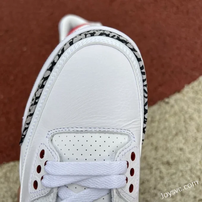 Air Jordan 3 Katrina 136064-116 White Red