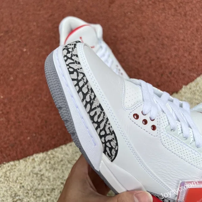 Air Jordan 3 Katrina 136064-116 White Red