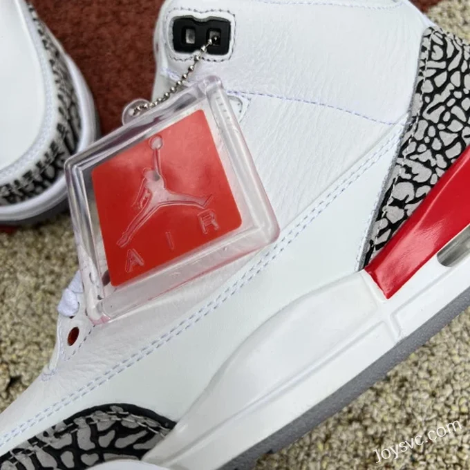 Air Jordan 3 Katrina 136064-116 White Red