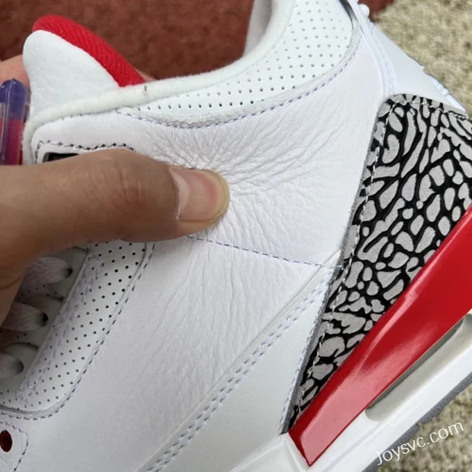 Air Jordan 3 Katrina 136064-116 White Red