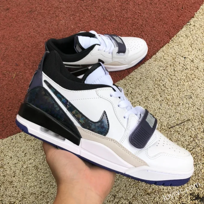 Air Jordan Legacy 312 White Black Purple