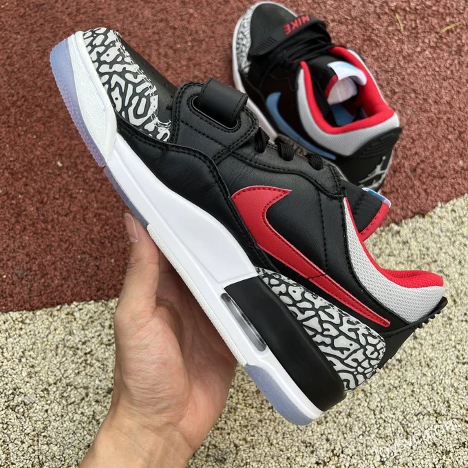 Air Jordan Legacy 312 Low CD7069-004 Black Red Cement