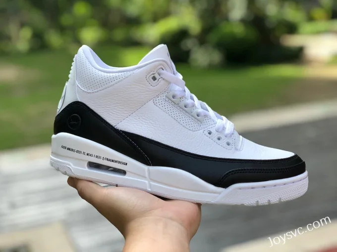 Air Jordan 3 x Fragment DA3595-100 Black White