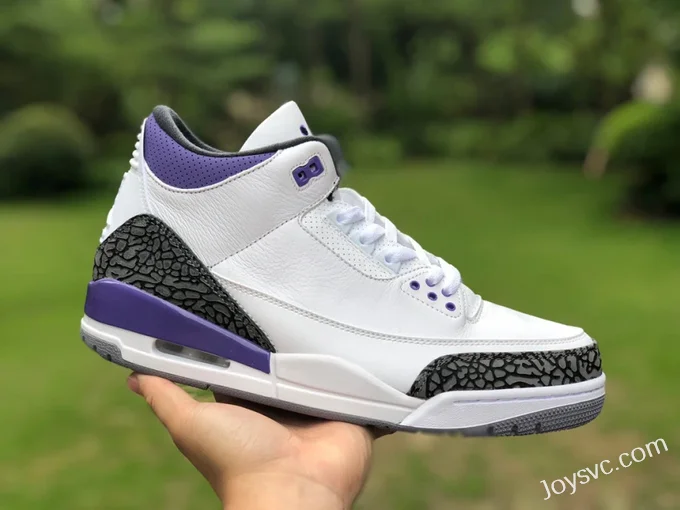 Air Jordan 3 Dark Iris CT8532-105 White Purple