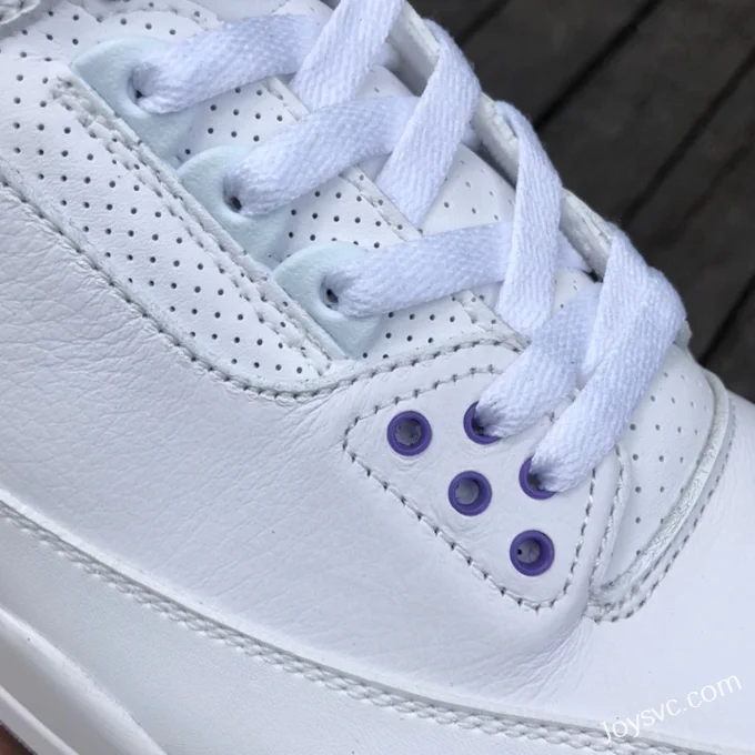 Air Jordan 3 Dark Iris CT8532-105 White Purple