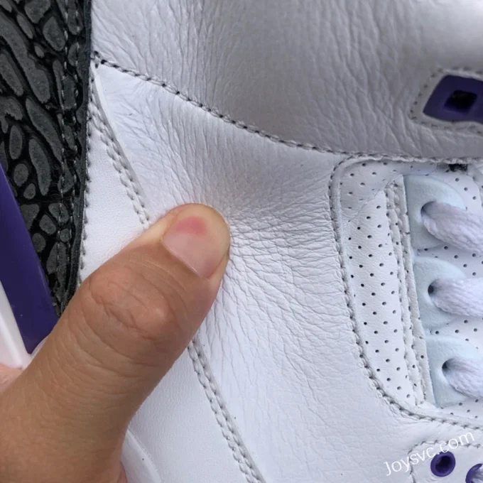 Air Jordan 3 Dark Iris CT8532-105 White Purple