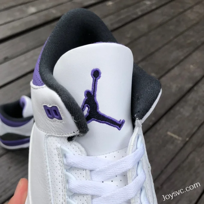 Air Jordan 3 Dark Iris CT8532-105 White Purple