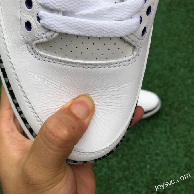 Air Jordan 3 Dark Iris CT8532-105 White Purple