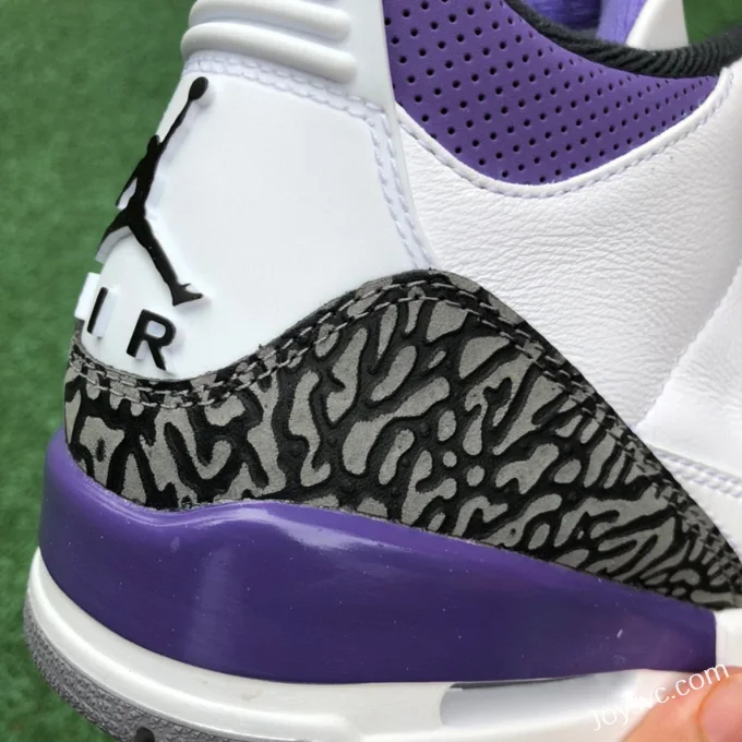 Air Jordan 3 Dark Iris CT8532-105 White Purple