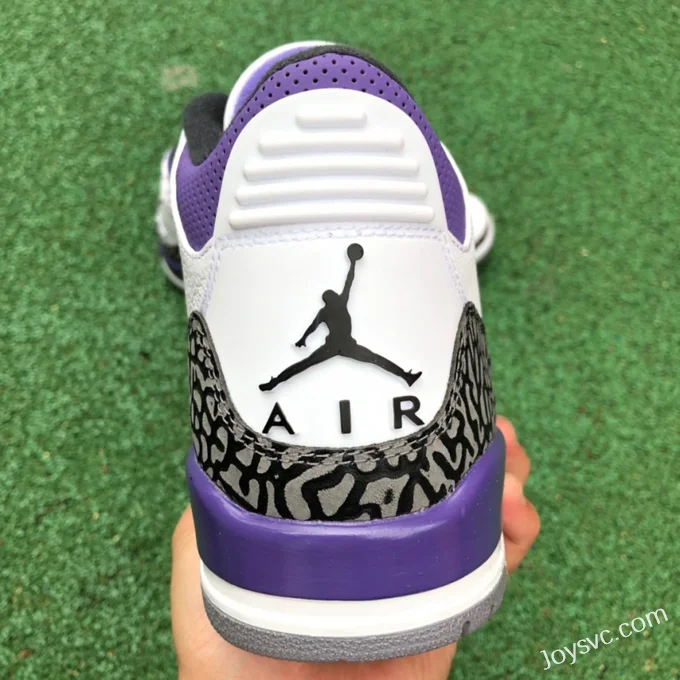 Air Jordan 3 Dark Iris CT8532-105 White Purple