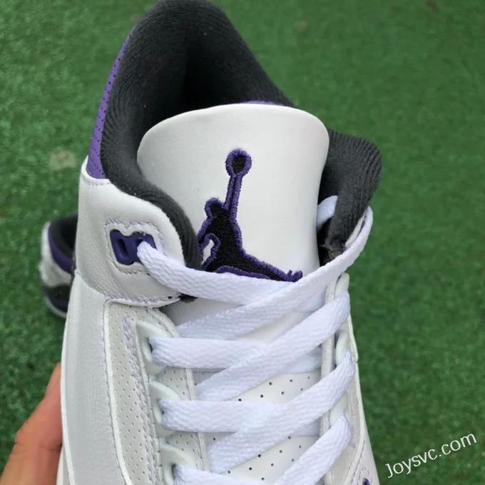 Air Jordan 3 Dark Iris CT8532-105 White Purple