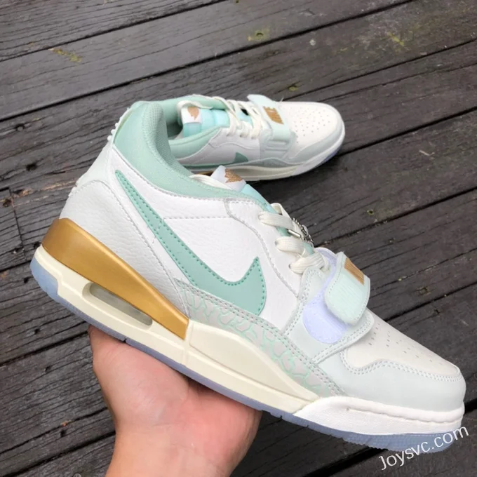 Air Jordan Legacy 312 Low DR8486-130 Tiffany Green Gold