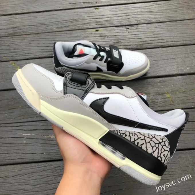 Air Jordan Legacy 312 Low CD7069-101 Grey White Cement