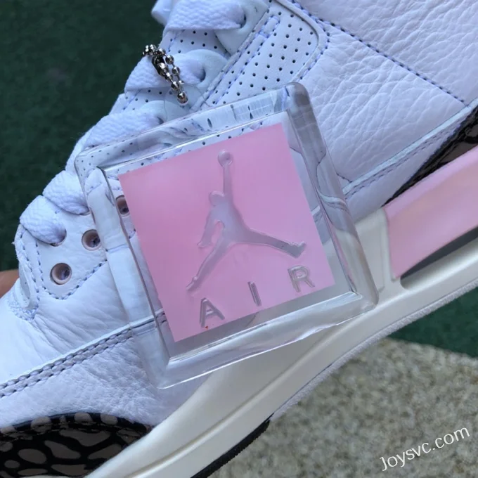 Air Jordan 3 Dark Mocha CK9246-102 White Brown Pink