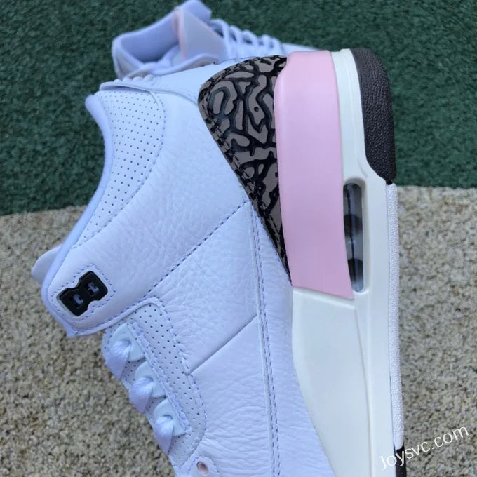 Air Jordan 3 Dark Mocha CK9246-102 White Brown Pink