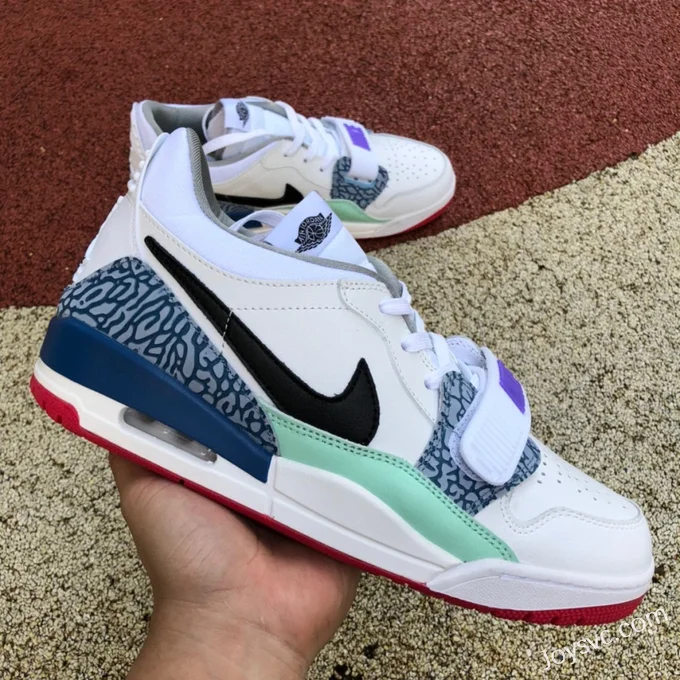 Air Jordan Legacy 312 DV9127-101 White Purple Blue