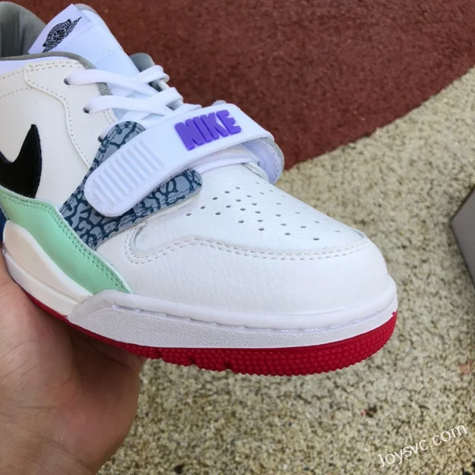 Air Jordan Legacy 312 DV9127-101 White Purple Blue