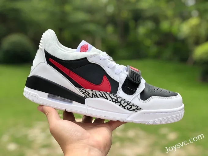 Air Jordan Legacy 312 Low CD7069-101 White Black Red