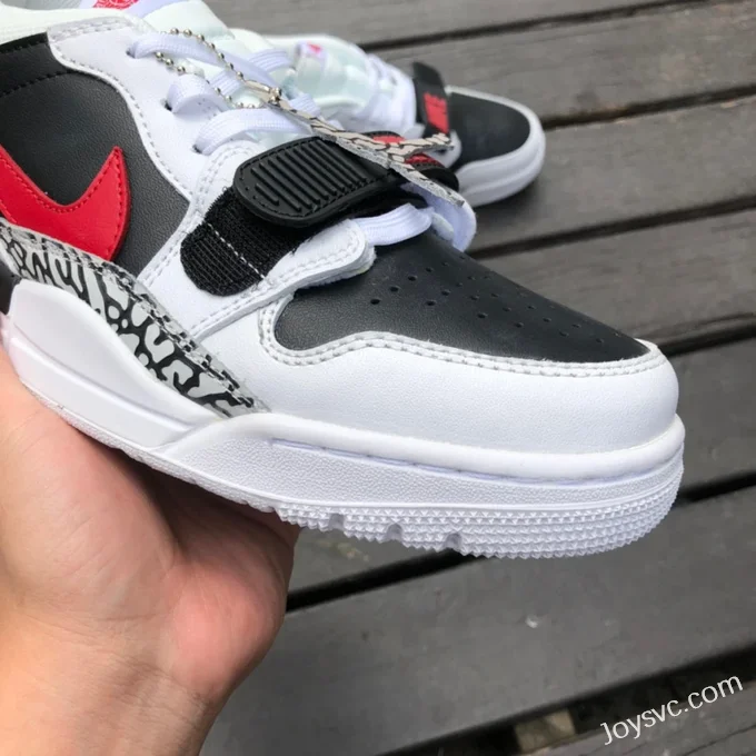 Air Jordan Legacy 312 Low CD7069-101 White Black Red