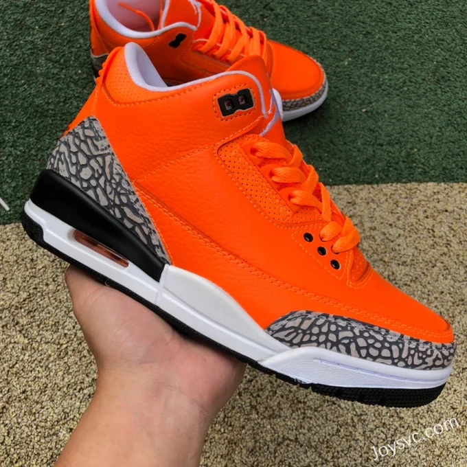 Air Jordan 3 Retro CT8532-801 Orange