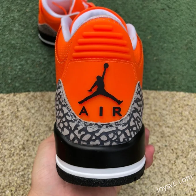 Air Jordan 3 Retro CT8532-801 Orange