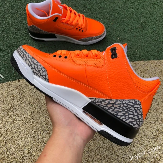 Air Jordan 3 Retro CT8532-801 Orange