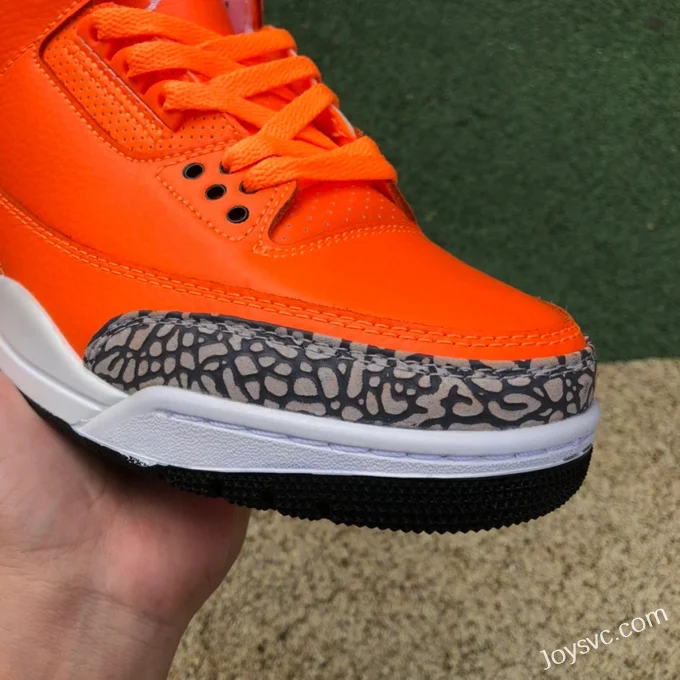 Air Jordan 3 Retro CT8532-801 Orange