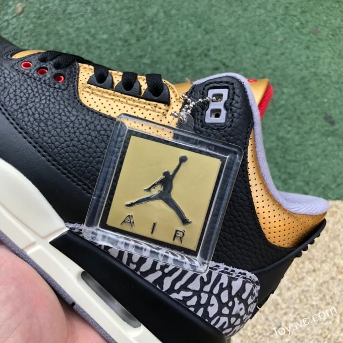 Air Jordan 3 WMNS Black Gold CK9246-067