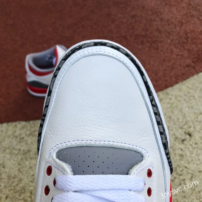 Air Jordan 3 Fire Red DN3707-160 White Red