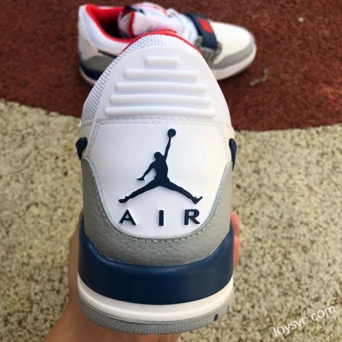 Air Jordan Legacy 312 Low CD7069-104 White Grey Blue Red