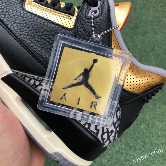 Air Jordan 3 WMNS Black Gold CK9246-067