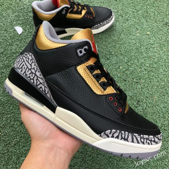 Air Jordan 3 WMNS Black Gold CK9246-067