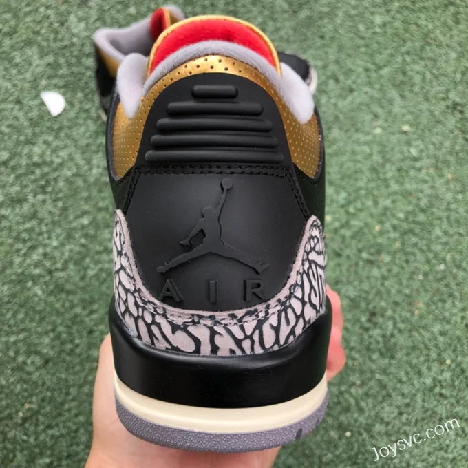 Air Jordan 3 WMNS Black Gold CK9246-067