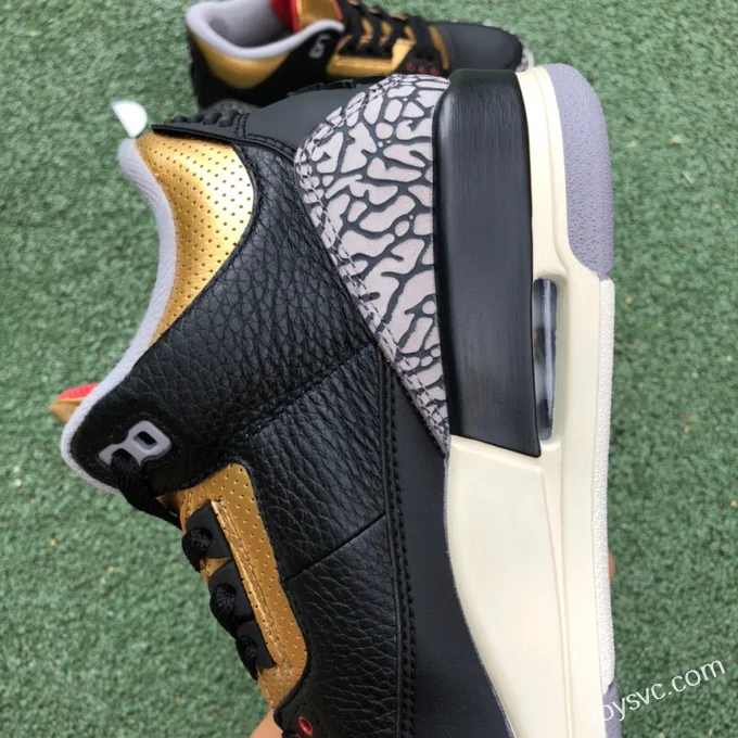 Air Jordan 3 WMNS Black Gold CK9246-067