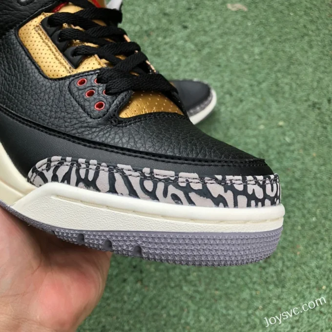 Air Jordan 3 WMNS Black Gold CK9246-067