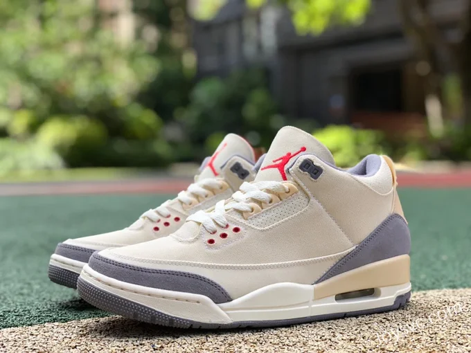 Air Jordan 3 DH7139-100 Beige Grey