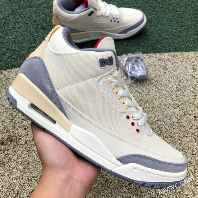 Air Jordan 3 DH7139-100 Beige Grey