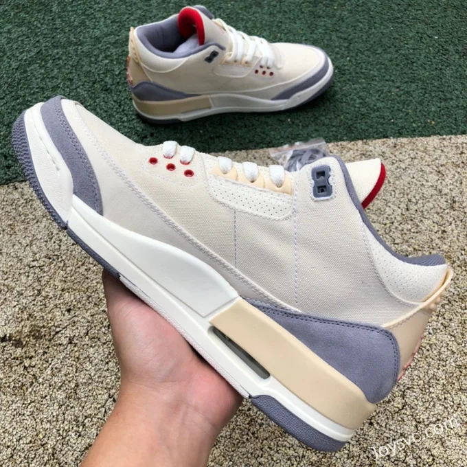 Air Jordan 3 DH7139-100 Beige Grey