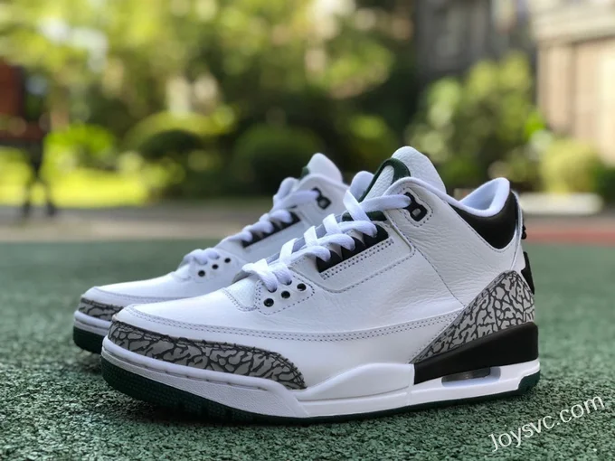 Air Jordan 3 Oregon White Black