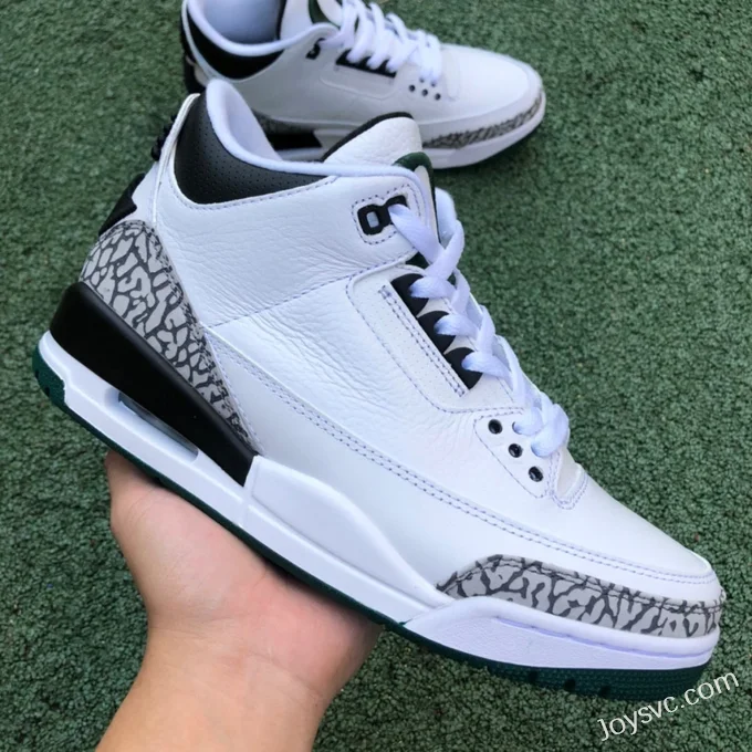 Air Jordan 3 Oregon White Black