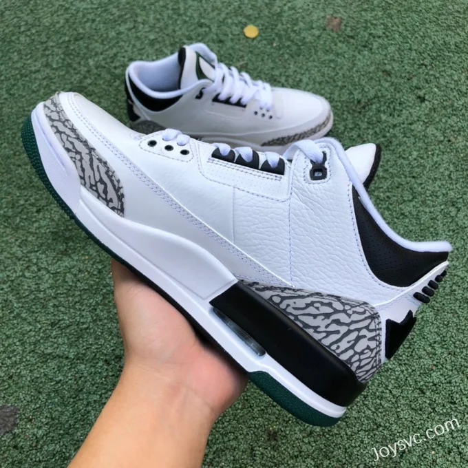 Air Jordan 3 Oregon White Black