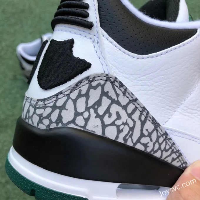 Air Jordan 3 Oregon White Black