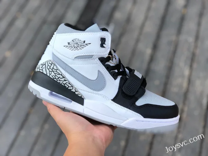 Air Jordan Legacy 312 AV3922-201 White Black Grey