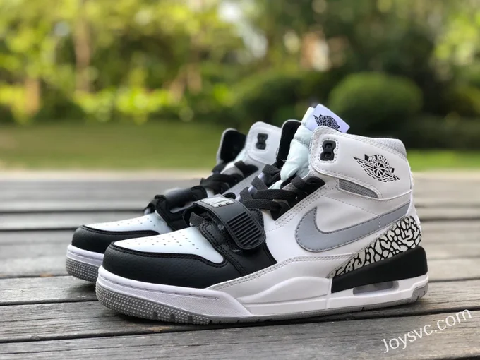 Air Jordan Legacy 312 AV3922-201 White Black Grey